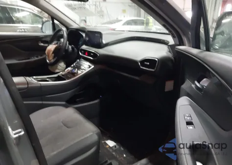 2023 Hyundai Santa Fe Hybrid Blue from USA, damaged, VIN 5NMS2DA18PH017379